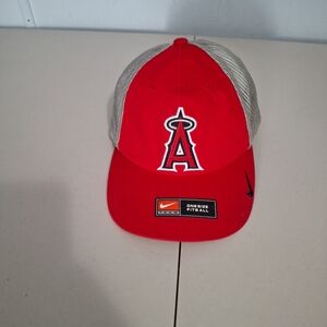 Nike Team Los Angeles Angels One Size Fits All Mesh Snapback‎ Hat